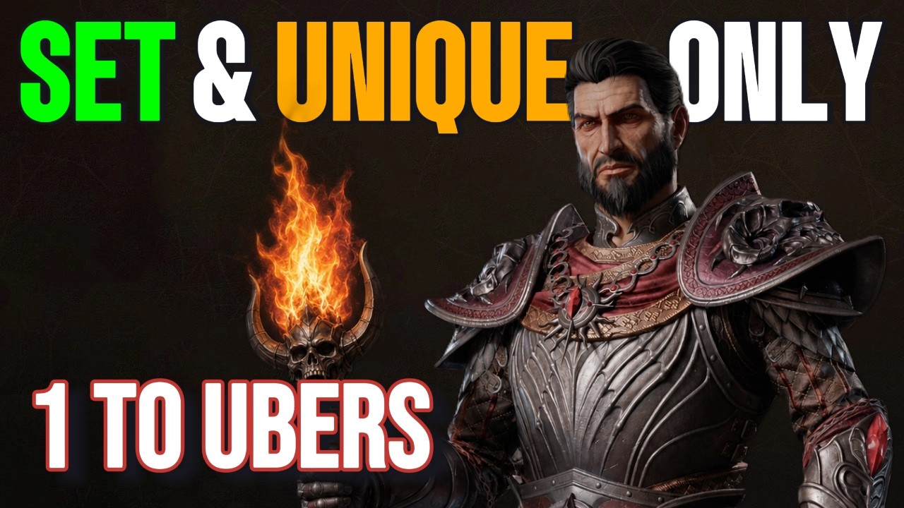 Beat HC Uber with Set & Unique Only Warlock
