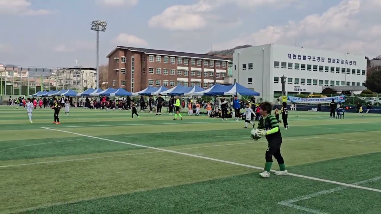 2026년2월22일 제10회 키파컵 김천포도배 U9 맹호그룹 준결승          성주유소년 vs JLFC