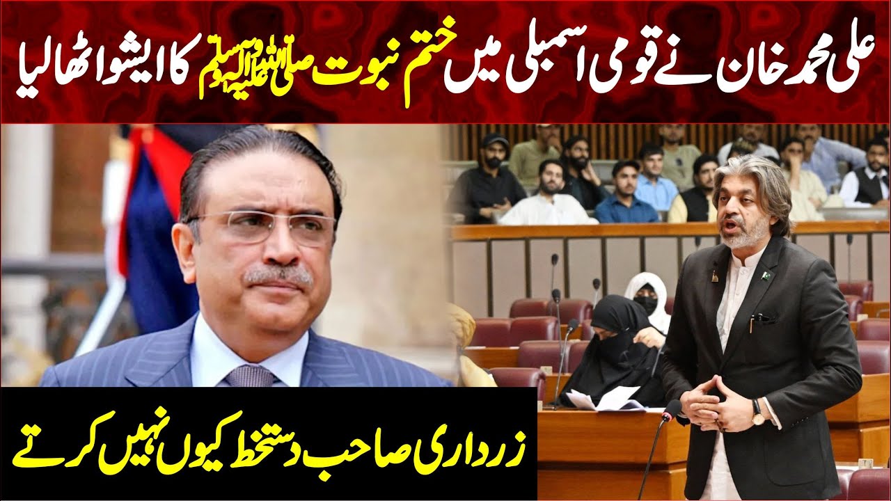 PTI Ali Muhammad Khan Blasting Speech In National Assembly