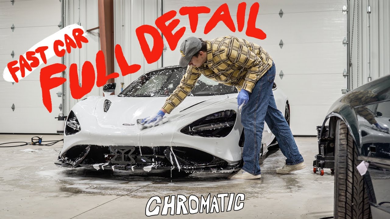 McLaren 765LT Foam Wash, Decon, & Ceramic Coating - Satisfying Full Detail