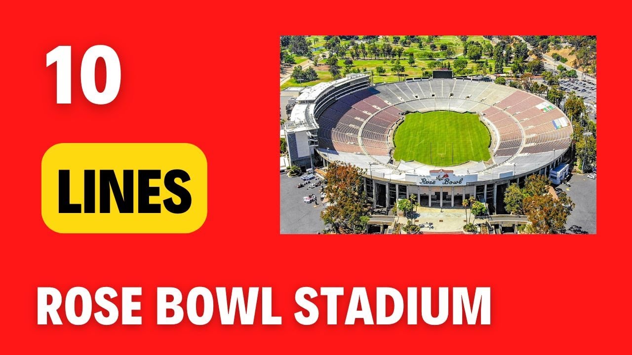 10 lines Essay on Rose Bowl Stadium I Where is the Rose Bowl cricket ground?