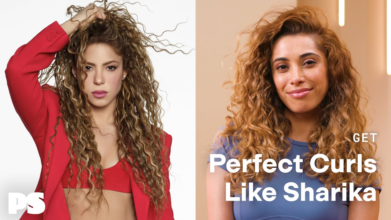 How to Style Perfect Curls Like Shakira's | Reporting For Beauty