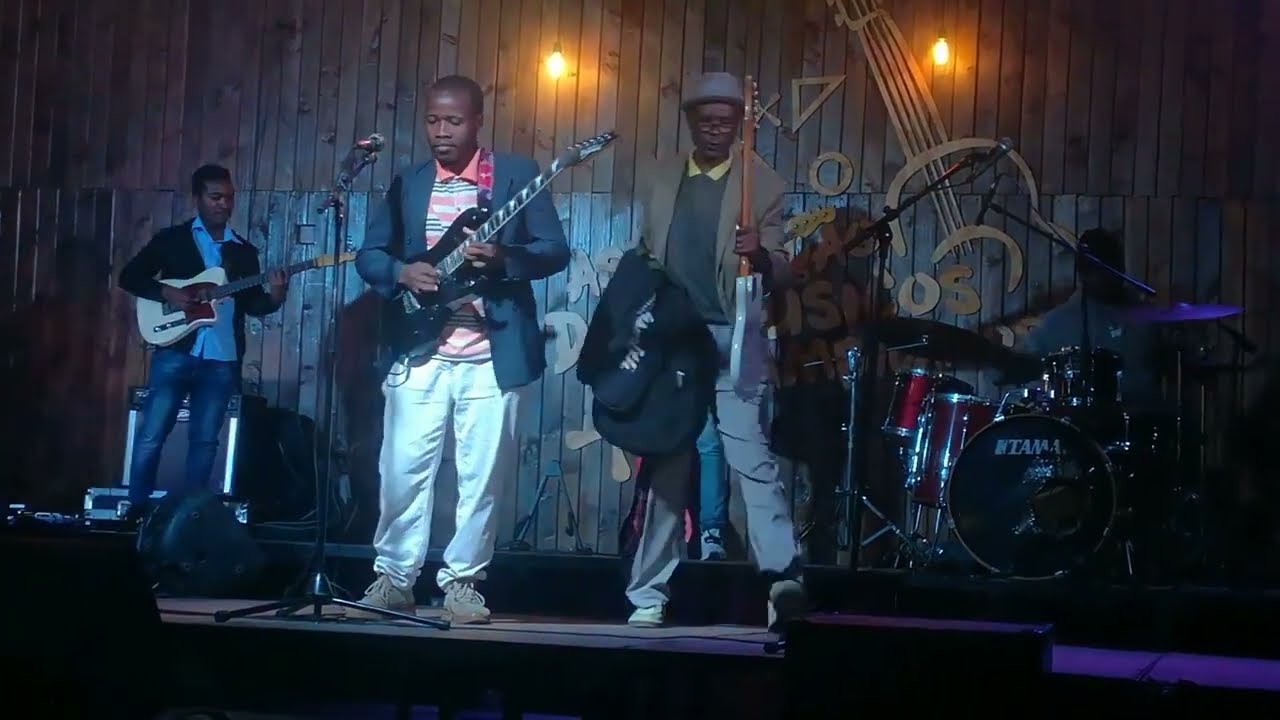 Afrocentric by the King Jimmy Dludlu to jazz Jimmy Dellura on guitar during the jam session to jazz