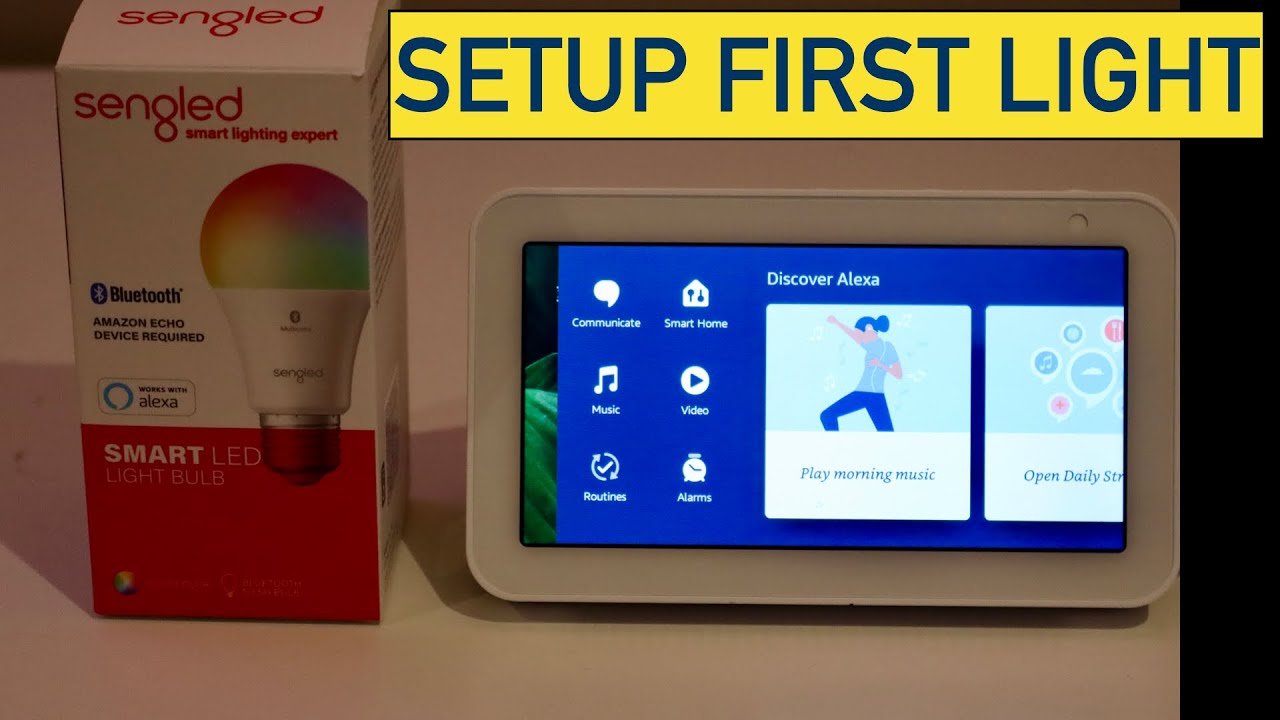 How To Connect Smart Bulb With Amazon Echo Show ?