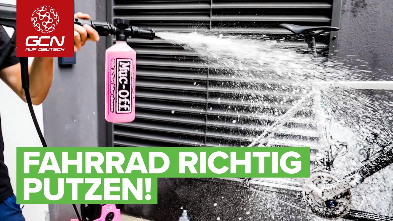 Wie man sein Fahrrad zuhause wäscht!