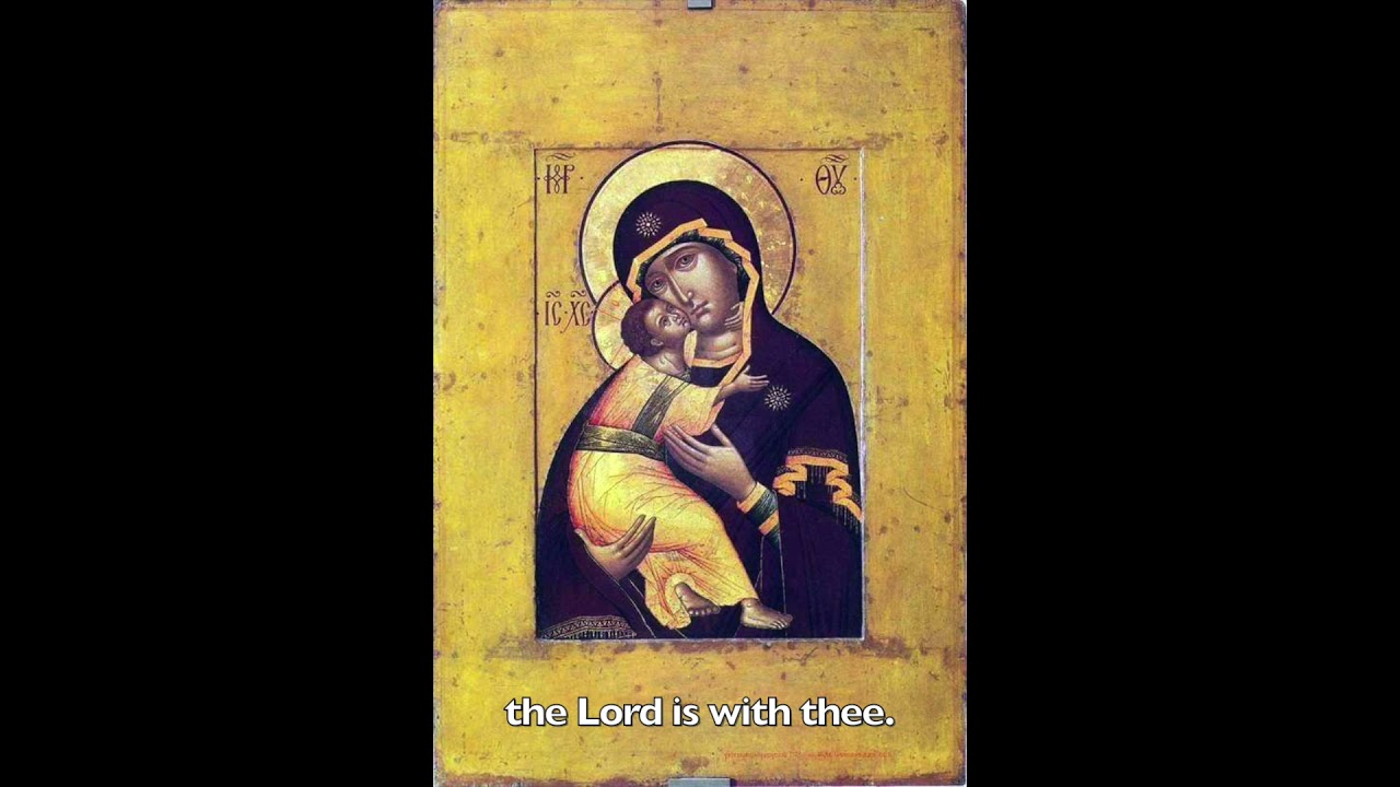 Rachmaninoff, Bogoróditse Djévo (Ave Maria) in English (lyrics)
