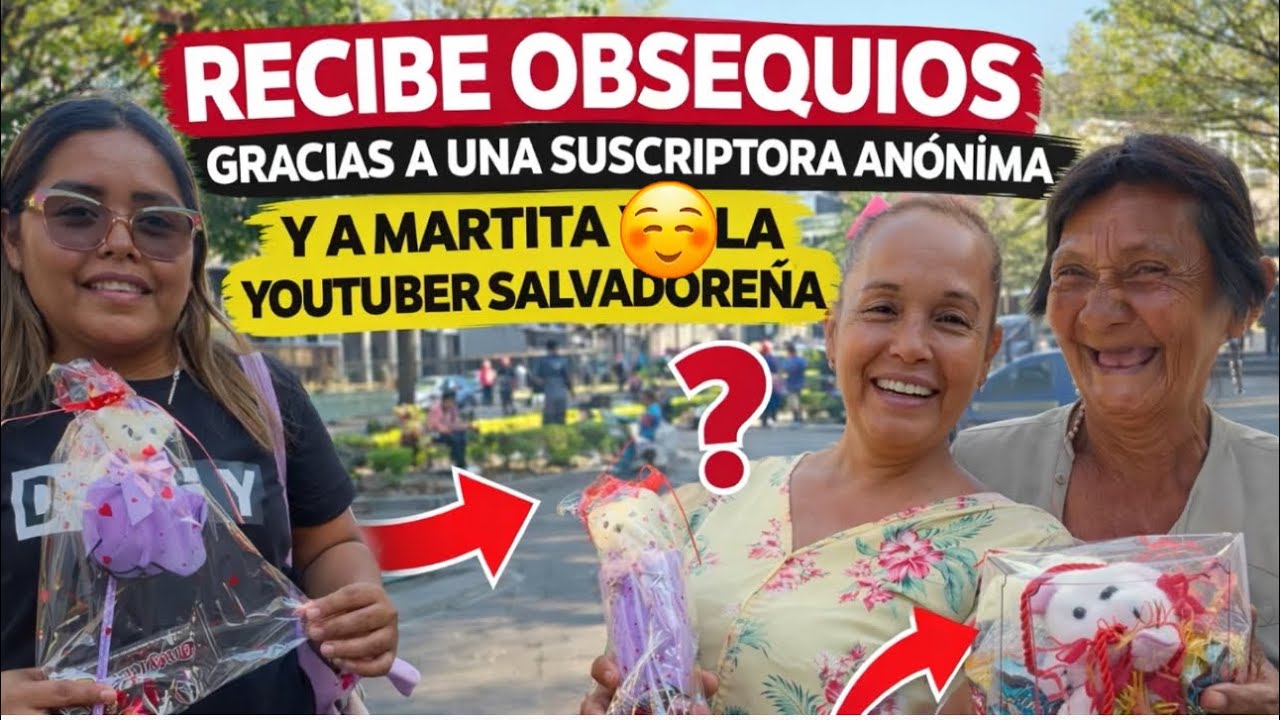 Mira los Regalos siguen en la plaza libertad 😱