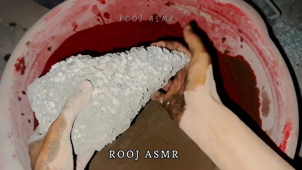 New Crumbling Vlog(Part-2)♥️ Lots of Water Crumbling of Different Textures💦Satisfying Pasteplay🔥🤤