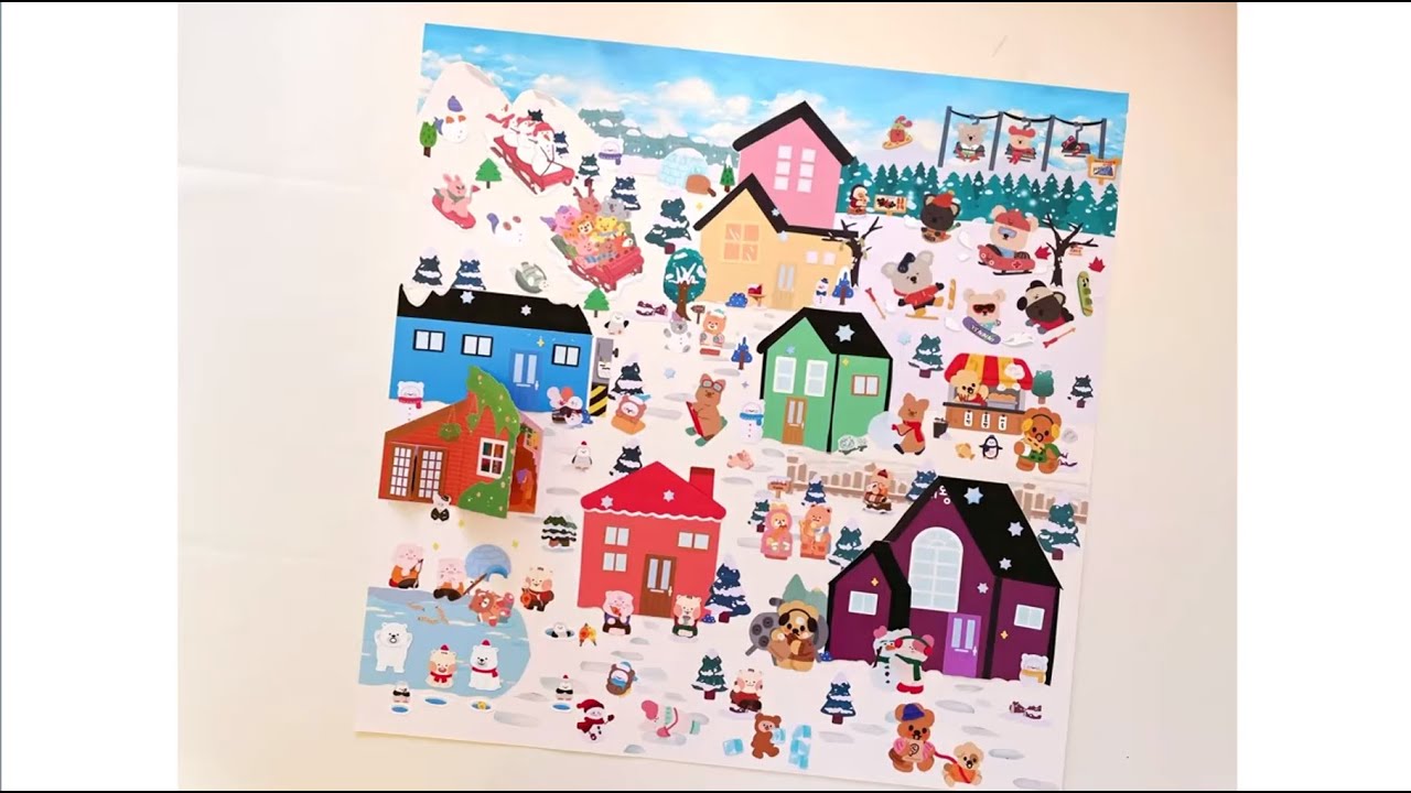 From random stickers to something oddly satisfying