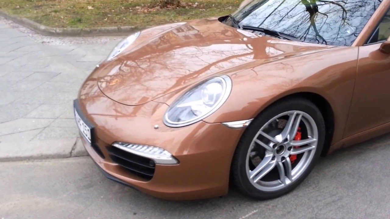 Porsche Carrera S 911  991 Autobahn 305kmh (189mph)