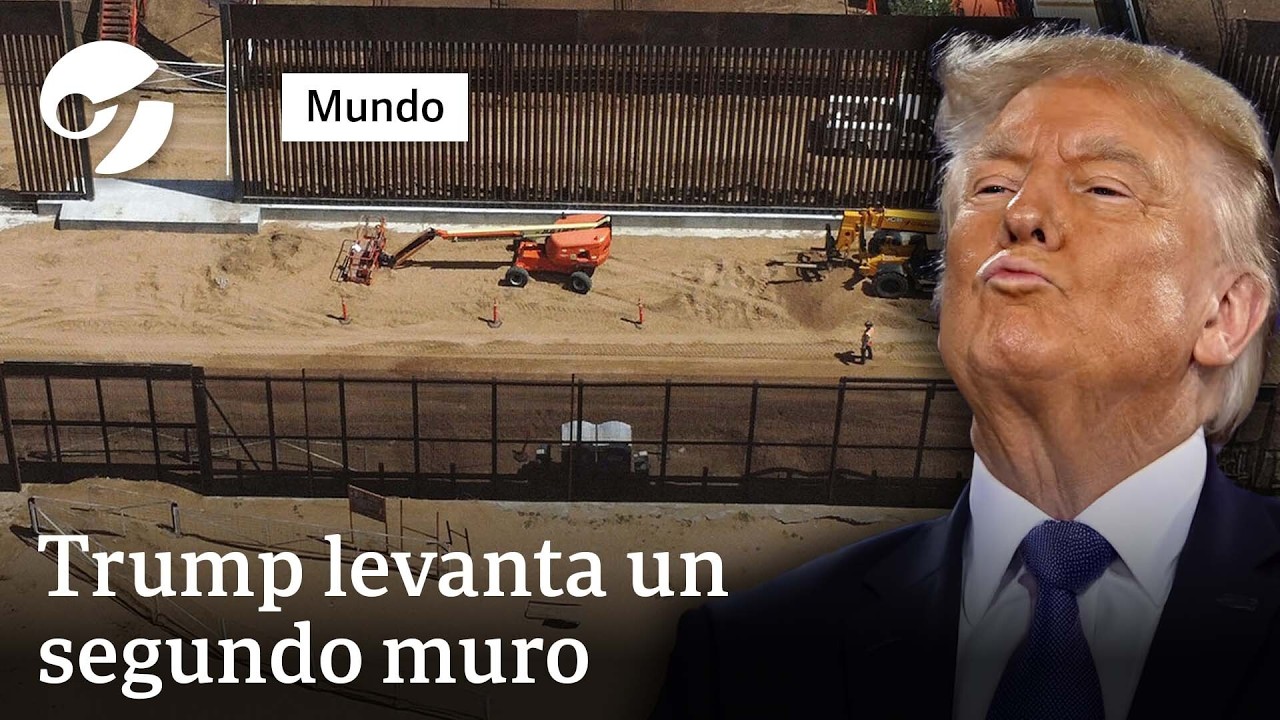 TRUMP construye un NUEVO MURO en la frontera con MÉXICO: costará 46 MILLONES de dólares