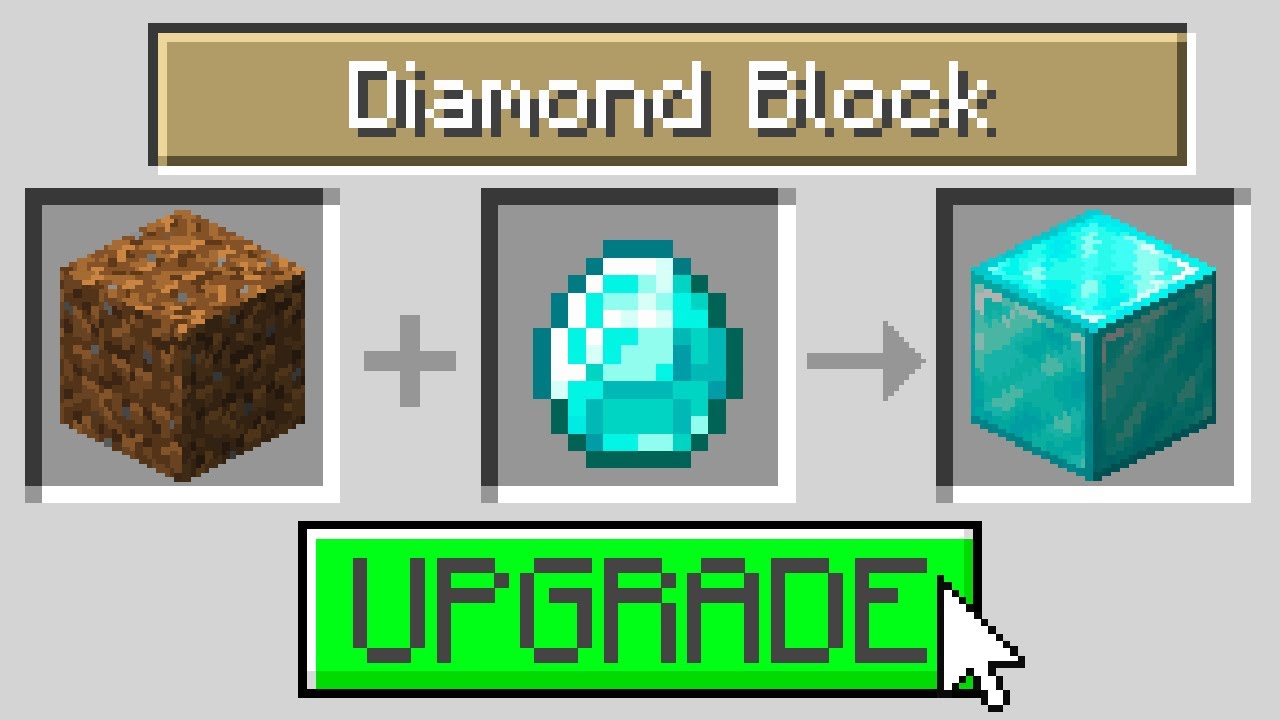 Minecraft, но вы можете улучшить любой предмет...