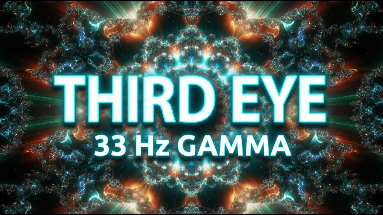 Unlock the Third Eye | 33 Hz Gamma Frequency