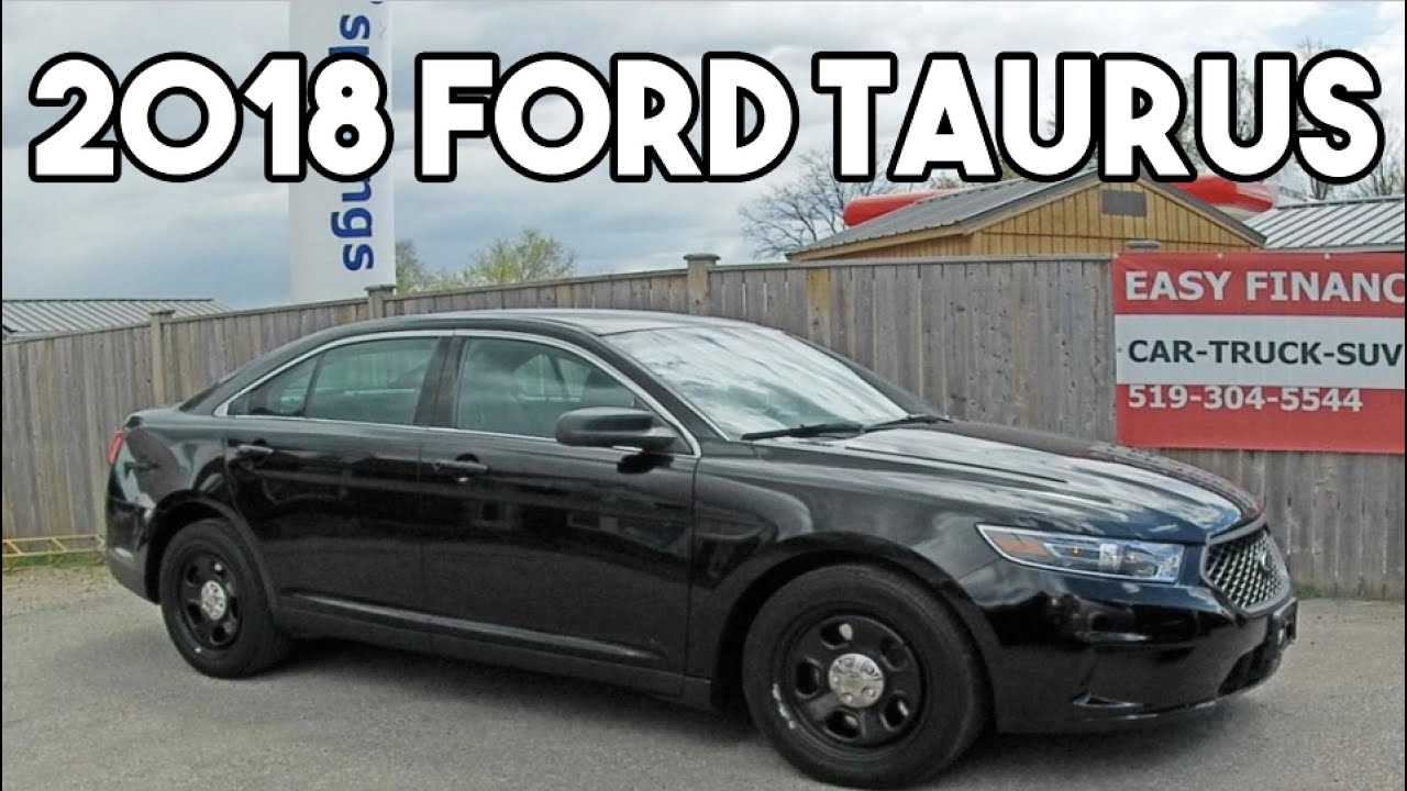 2018 Ford Taurus POLICE INTERCEPTOR