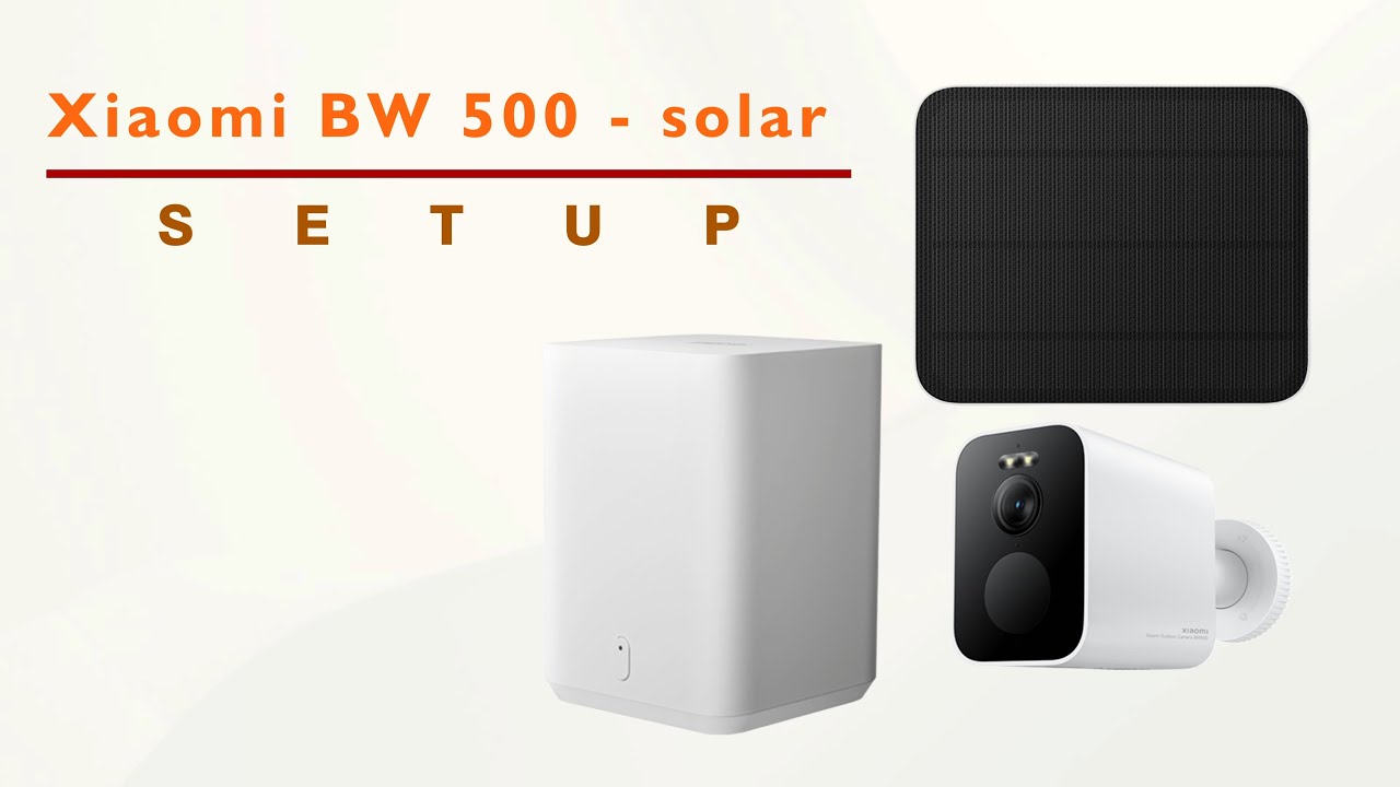 Установка и настройка камеры Xiaomi BW500