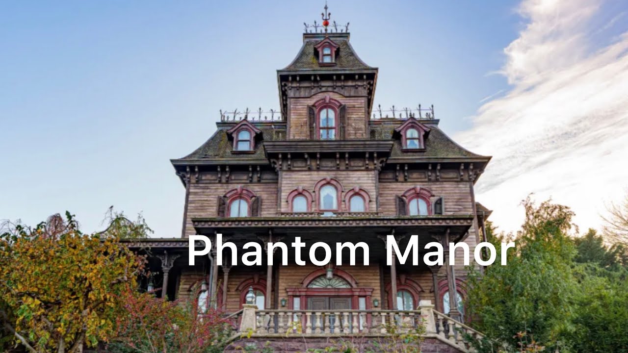 Phantom Manor dark-ride | haunted mansion Disneyland Paris 