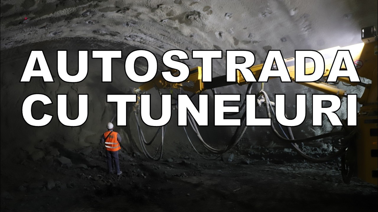 ȘANTIER. Autostrada cu Tuneluri, gata în 2026? Cum se lucrează în subteran