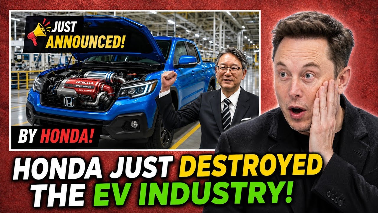🔥 Honda's New Hybrid Engine Changes Everything &mdash; EV Makers Are Panicking!