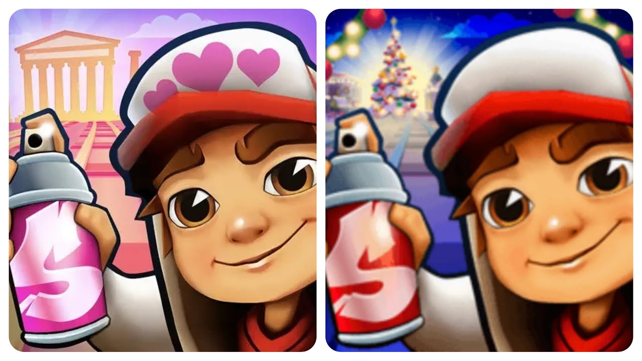 Subway Surfers Greece 2024 vs Winter Wonderland 2025