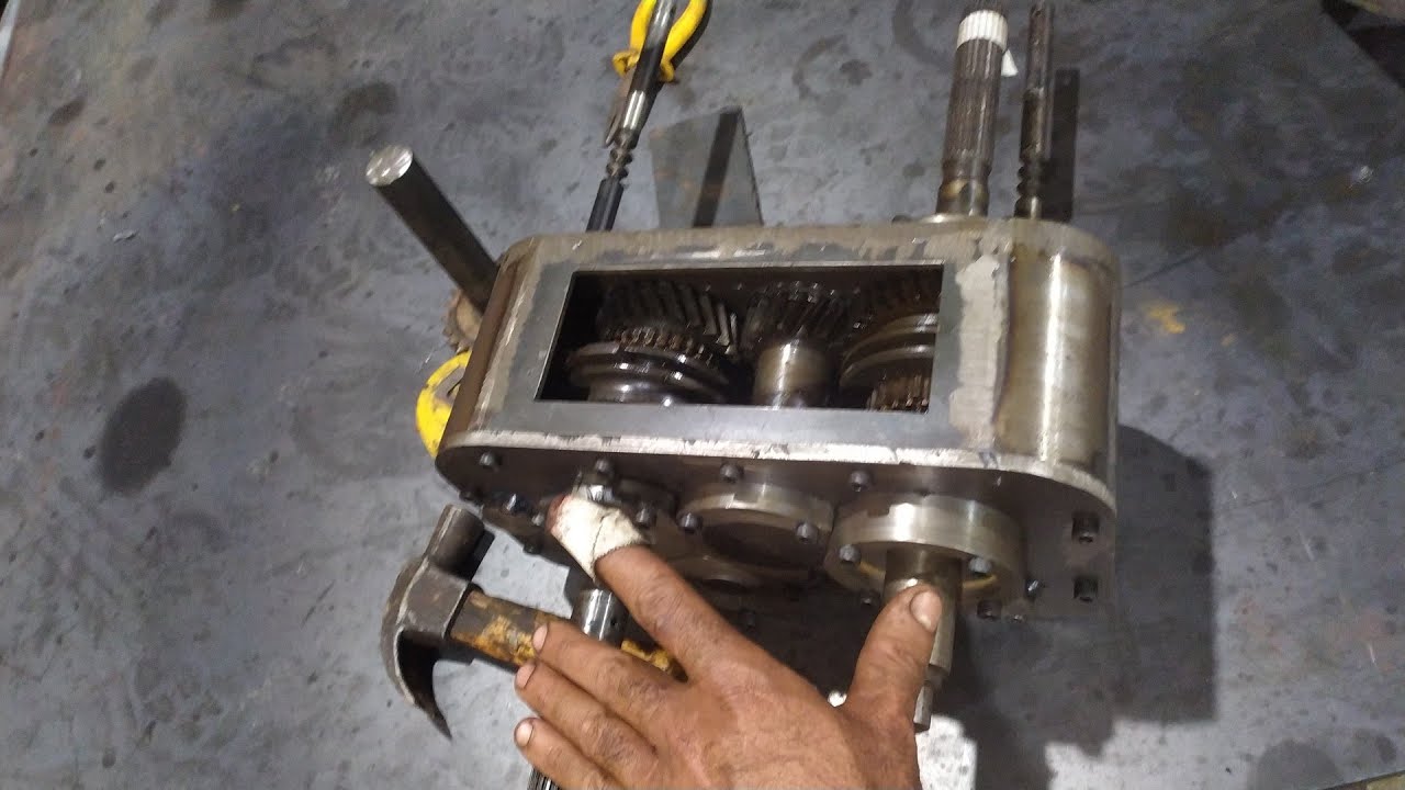 Caixa de transferência 4×4 e reversão artesanal