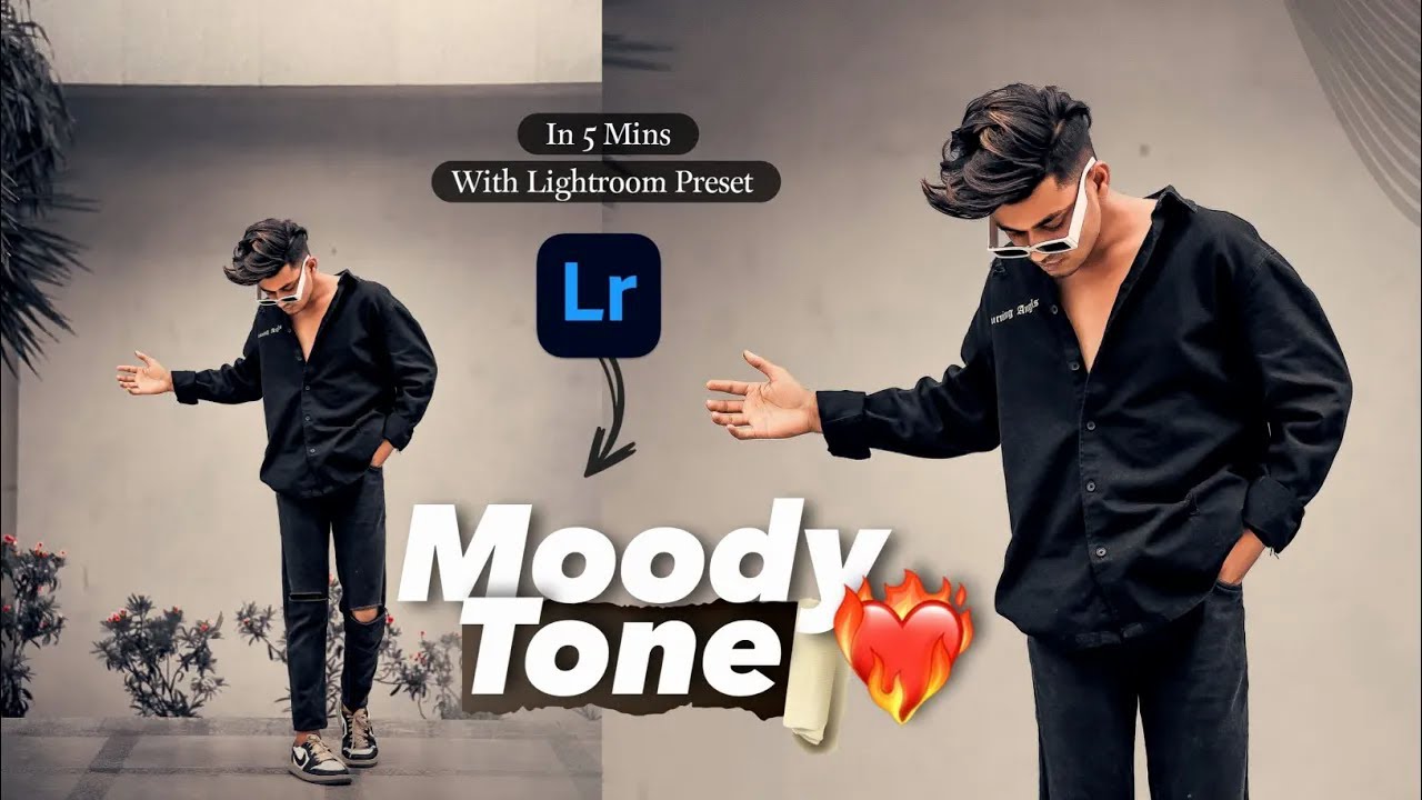 Moody Tone ❤️&zwj;🔥 In 5 Mins 🚀 ｜ With Lightroom Preset 😍 ｜ #lightroom Editing In 5 Mins 🙌🏻