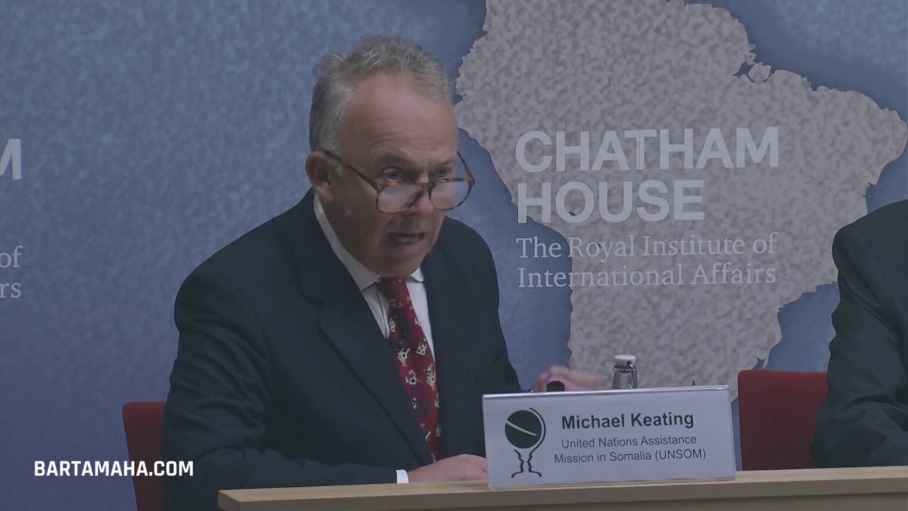 UN SRSG Micheal Keating at Chatham House: Sustaining Somalia&rsquo;s Transition