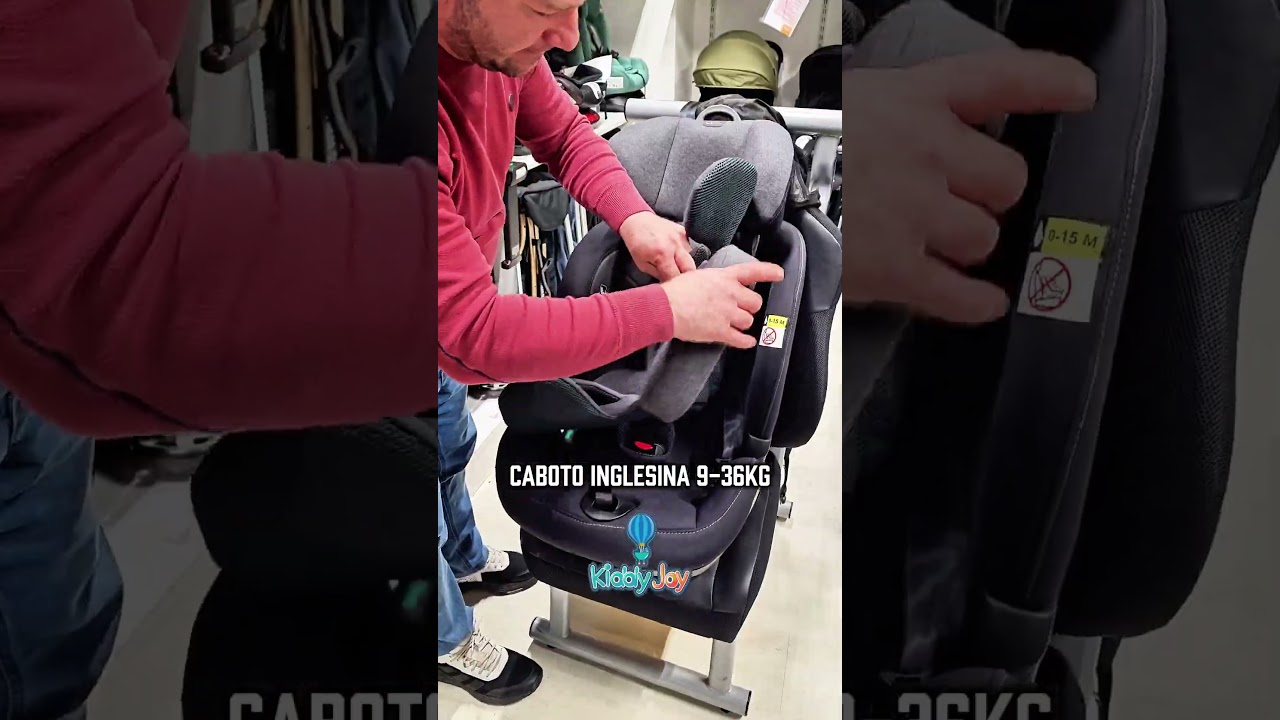 Inglesina Caboto i-Size Isofix auto sedi&scaron;te za bebe 76-150 cm - Kiddy Joy. #kiddyjoy #inglesina