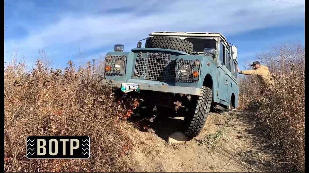 Pit Run Part 1   Series 3 Land Rover Off Roading