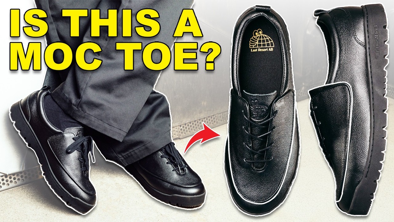 (Unbox) I've never seen a shoe made like this? Last Resort GM001