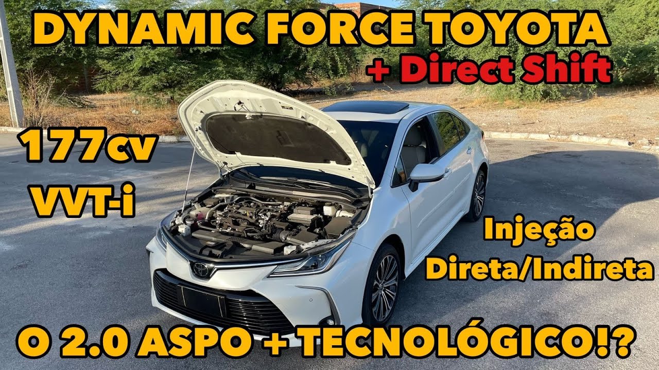 NOVO MOTOR DO COROLLA TEM MUITA TECNOLOGIA! MELHOR QUE FOCUS 178CV!?