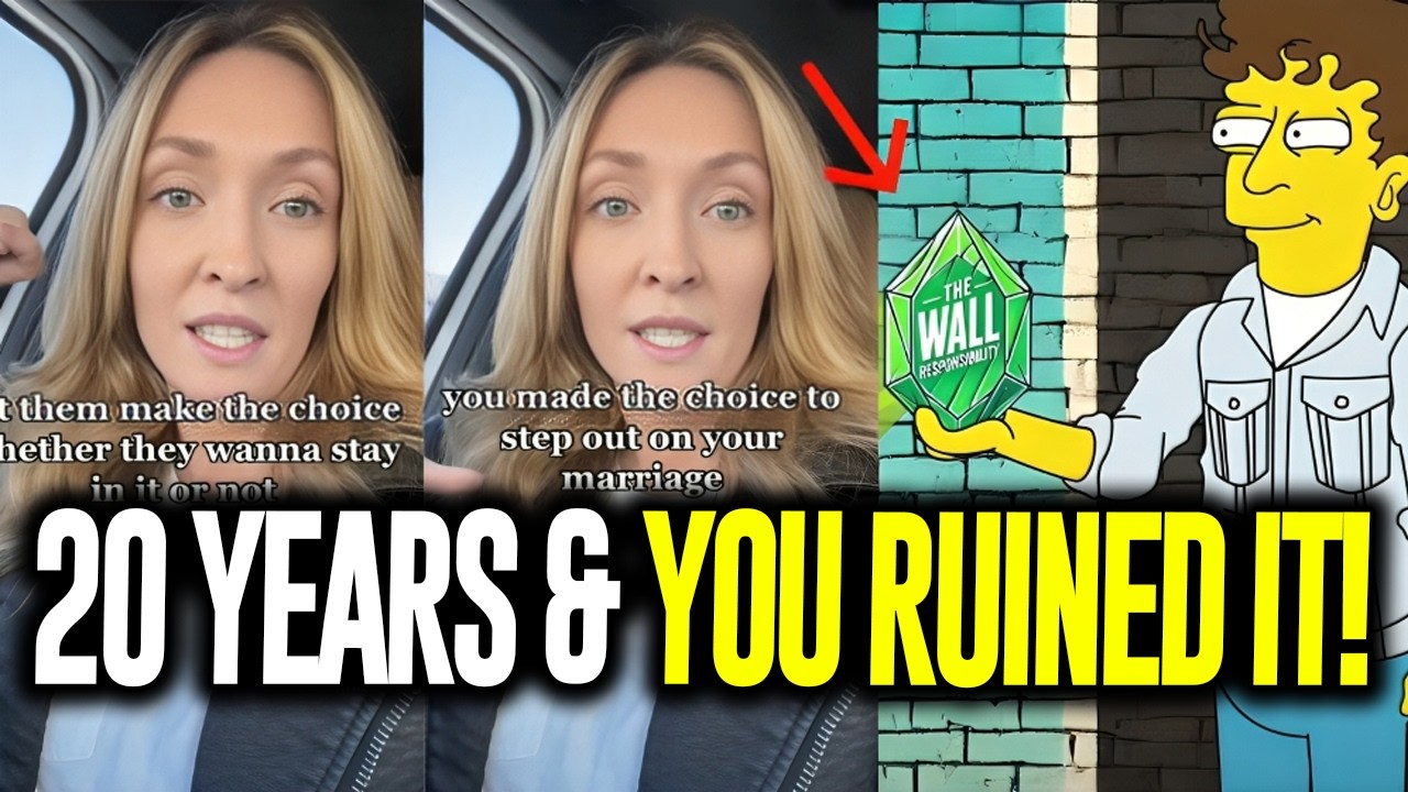 “I’m the Victim!”—Cheating Wife Freaks When Husband Finds the Proof  | The Wall