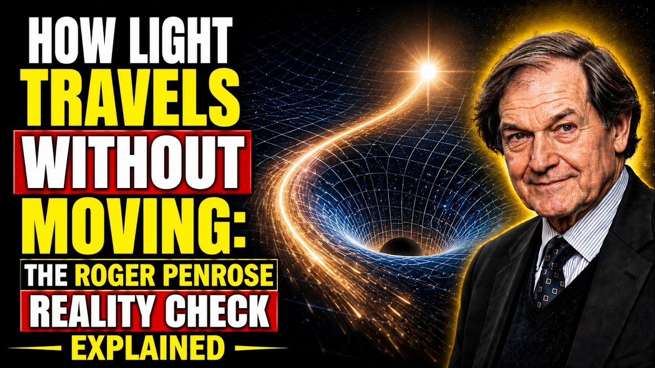 How Light Travels Without Moving: The Roger Penrose Reality Check Explained