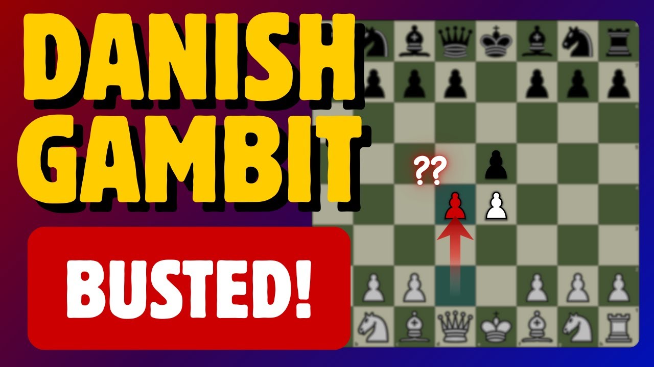Bust the Danish Gambit with the SECRET refutation! (Beat Danish #1)