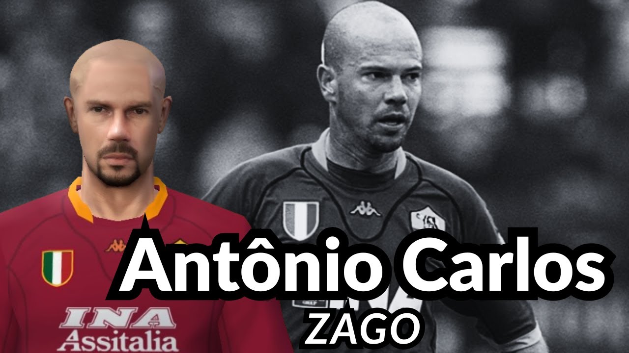 ⚽️ CRIANDO JOGADORES REALISTAS NO PES 6 | ZAGO (AS ROMA) 🎮