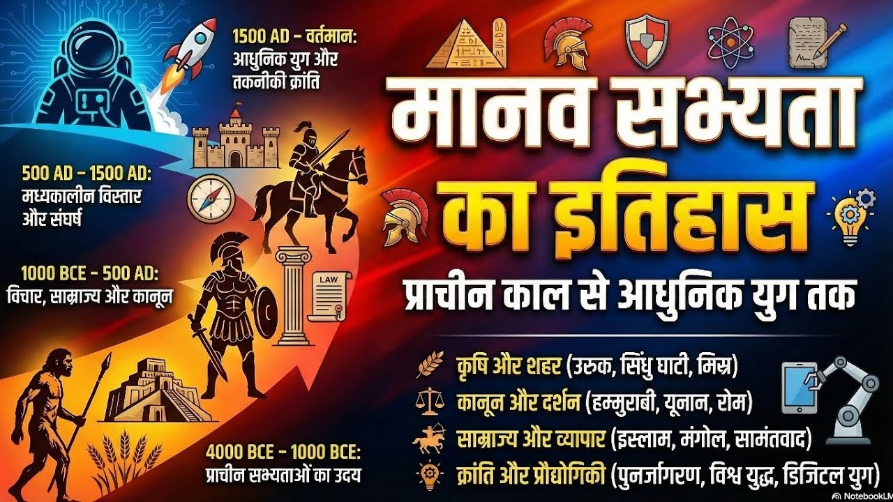 सभ्यता का उदय: प्राचीन साम्राज्यों का इतिहास | प्राचीन काल से आधुनिक युग तक 