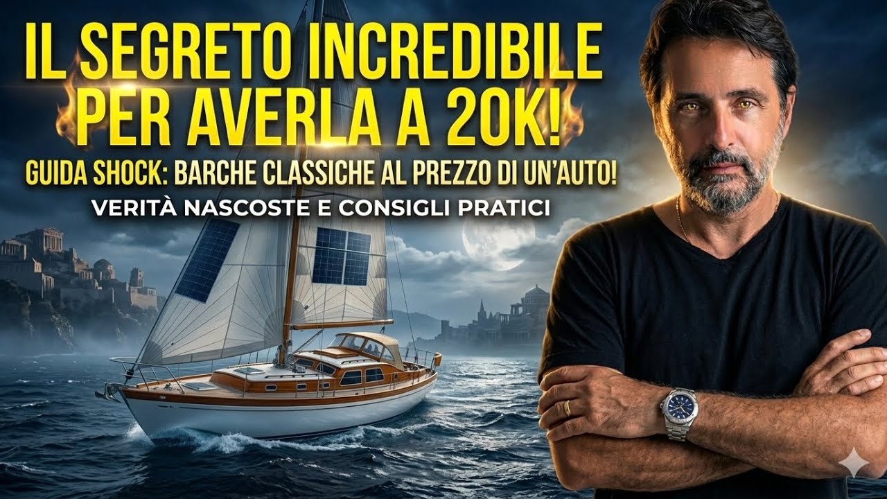 ⛵️ Le 5 Migliori Barche a Vela Sotto i 20.000€ 🌊 con Annunci Reali del Momento! 🔥 [Giugno 2025]