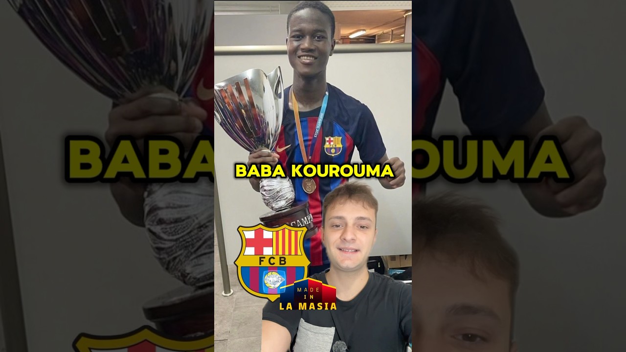 La NUEVA PROMESA de 15 A&Ntilde;OS del FC BARCELONA #Futbol #FCBarcelona #BabaKourouma #Bar&ccedil;a #LaMasia