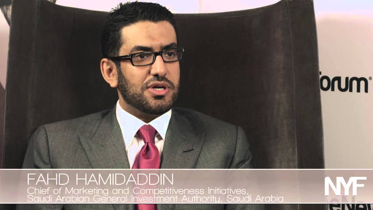 Fahd Hamidaddin NY Forum 2011 Interview