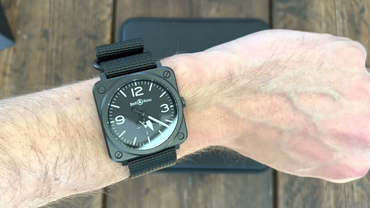 Bell & Ross BRS-BL-CEM &mdash; распаковка и обзор