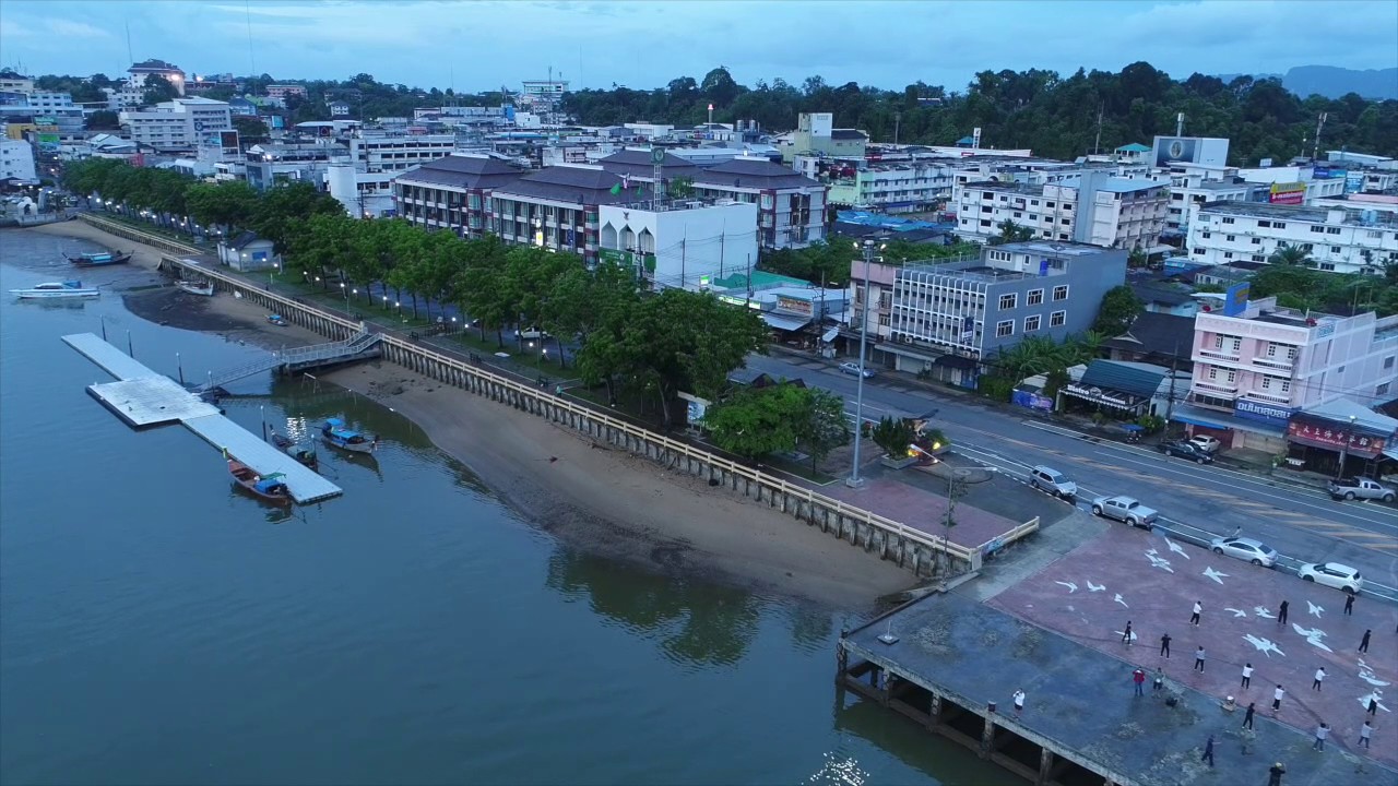 Aerial View Tai Chi Krabi Thailand