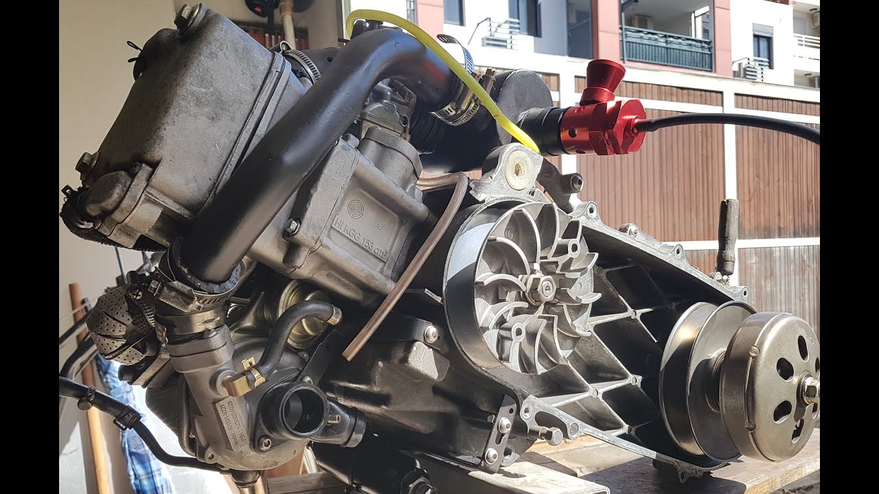 Scooter 125 Turbo 20psi Tour moteur nu sans admission