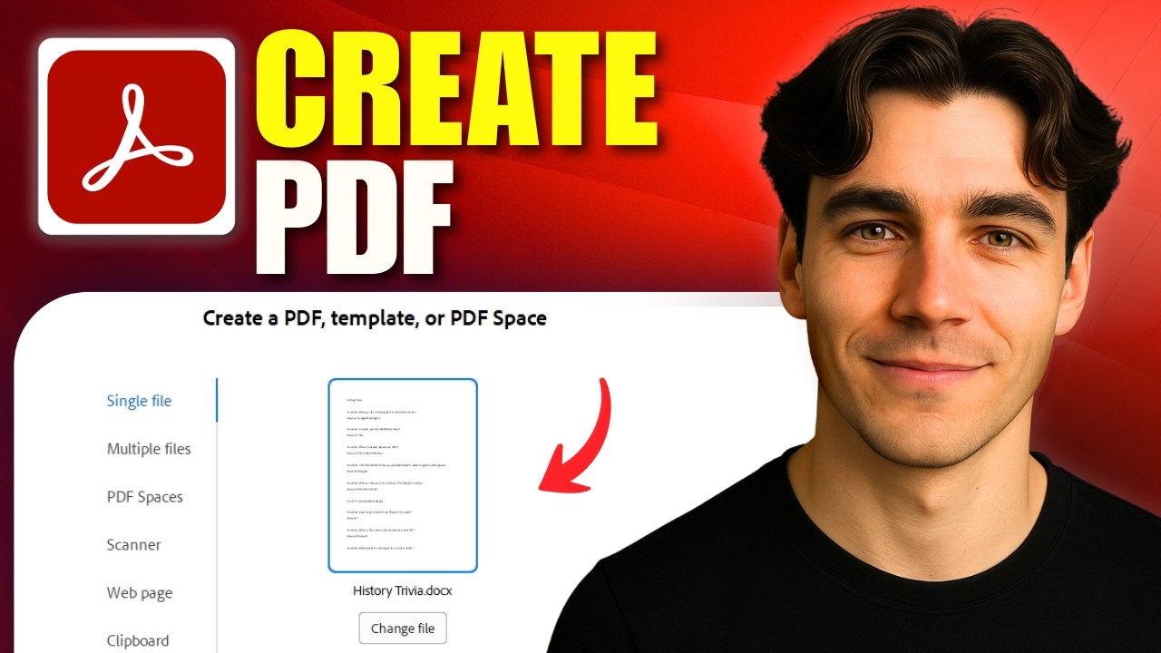 How To Create A PDF With Adobe Acrobat (Tutorial 2026)