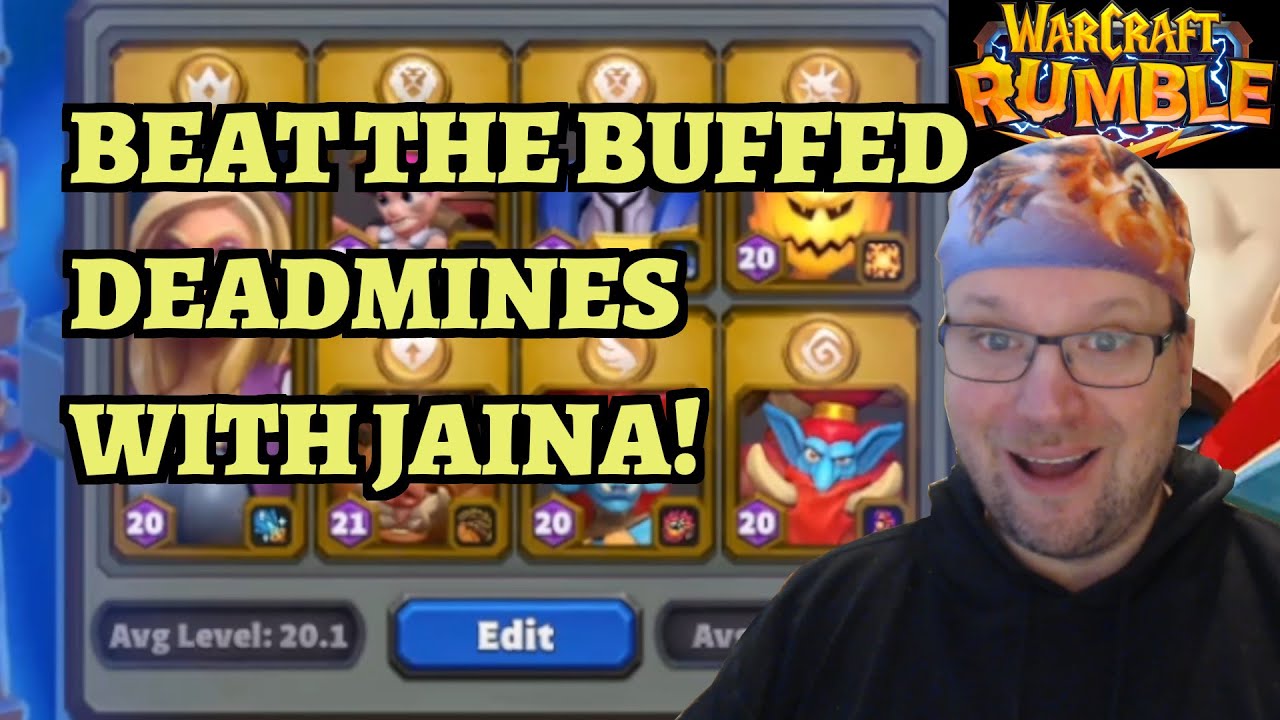 Deadmines Dungeon Guide - Alliance Week - Jaina Proudmoore - Warcraft Rumble