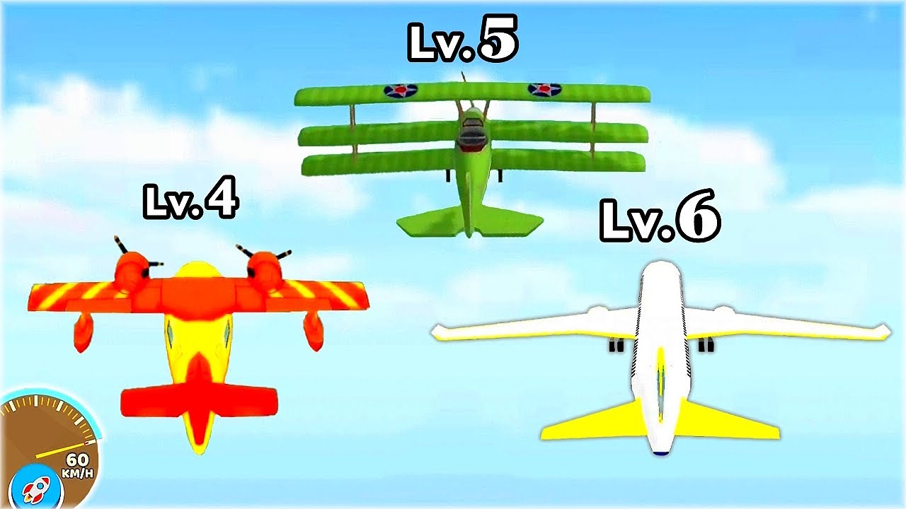 Evolving a Plane to MAX LEVEL 4, 5, 6. Epic Plane Evolution New Update!