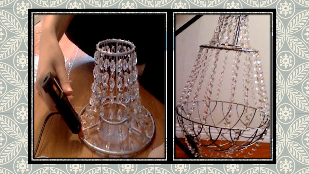 DIY: crystal chandelier 100k views THANK YOU
