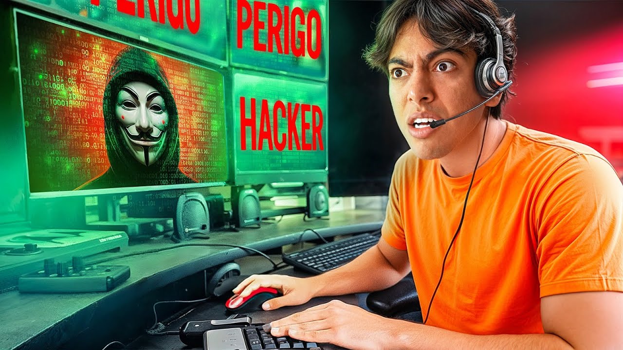 TEM UM HACKER ME AMEA&Ccedil;ANDO!