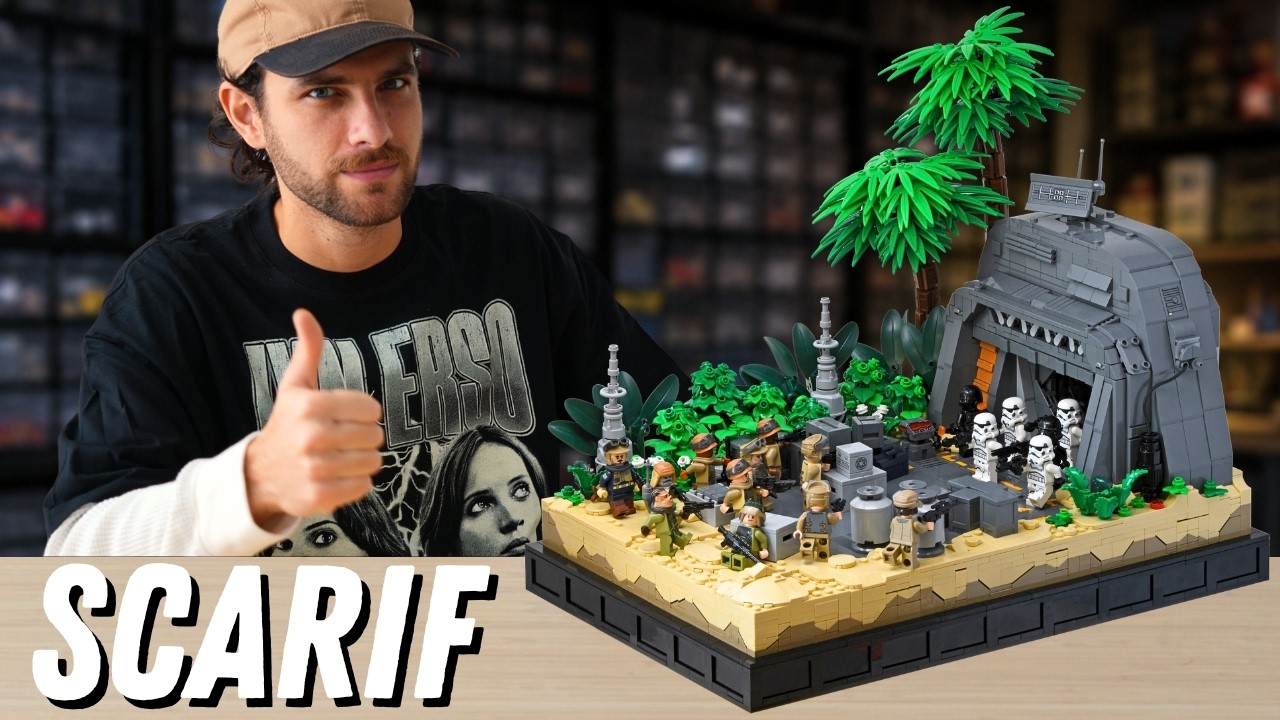 Zbudowałem MOC LEGO Star Wars: Bitwa o Scarif