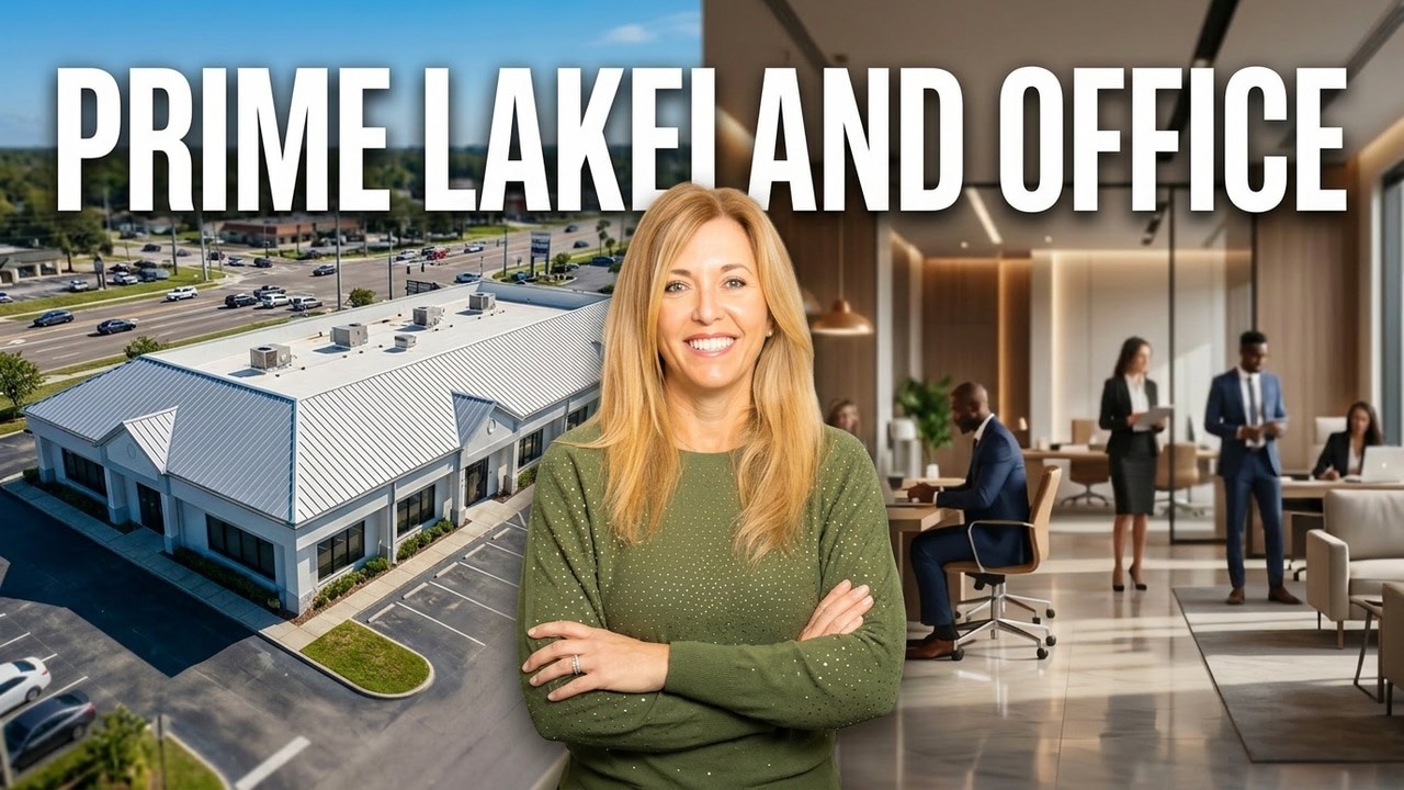 Prime Lakeland Office Space | Recently Updated, High Visibility Location