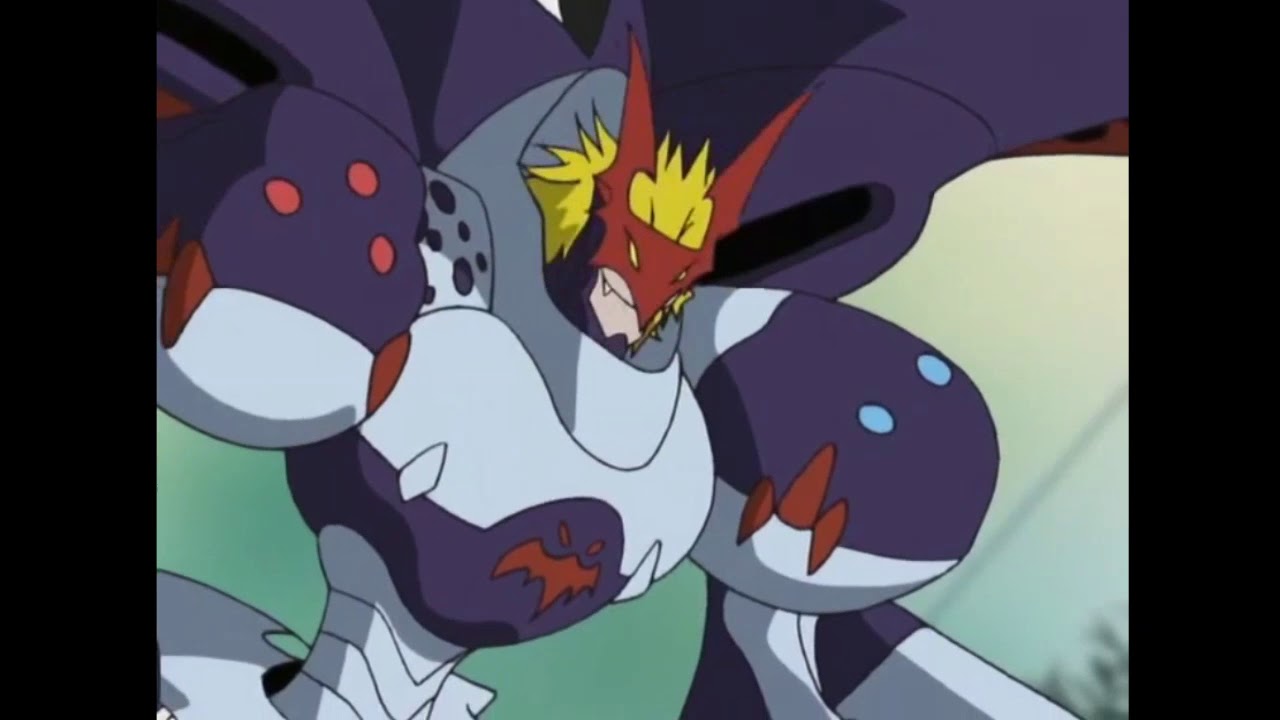 digimon adventure 02 - BelialVamdemon kills arukenimon and mummymon