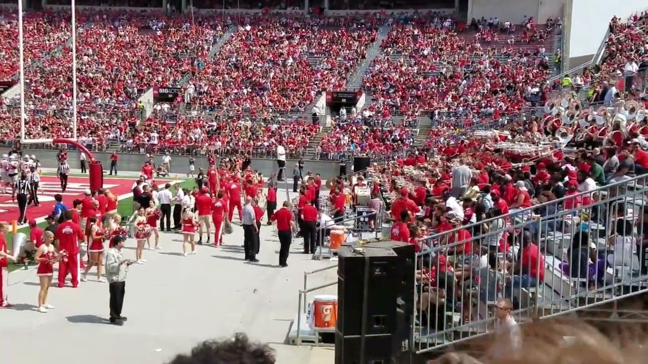 OSU Football.  Scarlet and Gray Game.